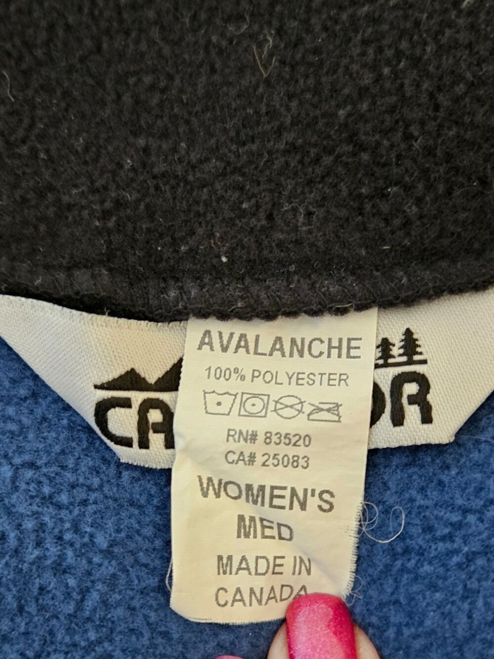 Campmor Avalanche Polartec Full Zip Fleece Jacket - Picture 11 of 13